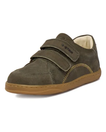 Pantofi copii, G-Star Raw, piele naturala, multicolor, inchidere velcro, talpa plata