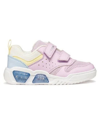 Adidasi copii  roz cu LED-uri, Roz