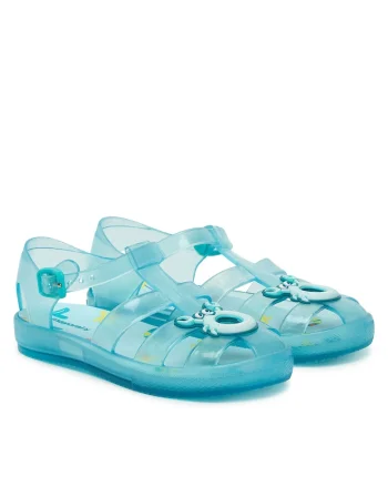 Sandale Fete,  plastic, albastru,