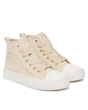 Pantofi copii,  adidasi, textil, bej