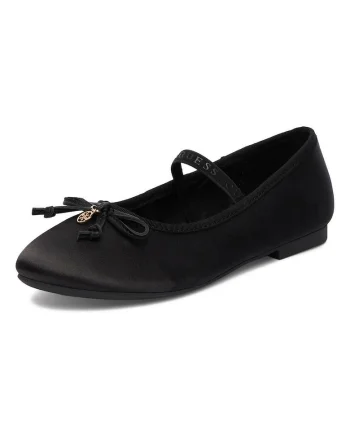 Pantofi copii,  balerini, negru, textil