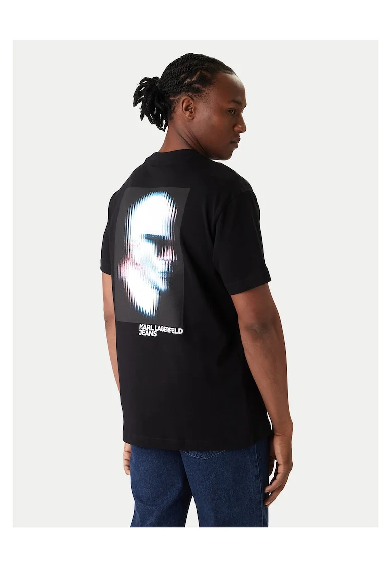 Tricou Barbati  din Bumbac organic, Negru
