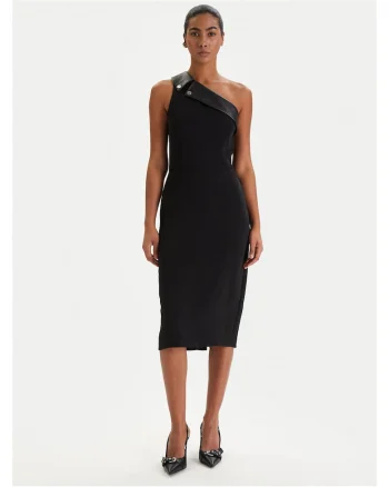 Rochie de cocktail  neagra, Negru