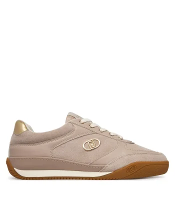 Tenisi dama,  piele naturala, roz prafuit, material sintetic
