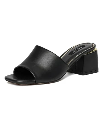 Papuci  negru, textil