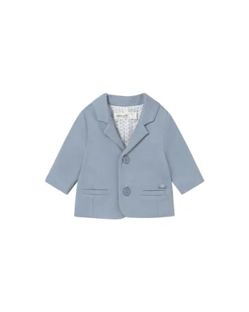 Sacou copii,  bumbac, albastru, 95% bumbac, 5% elastan