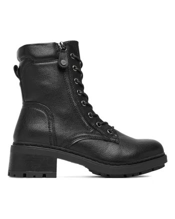 Ghete dama,  piele ecologica, negru