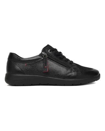 Tenisi dama,  piele naturala, negru, certificat LWG