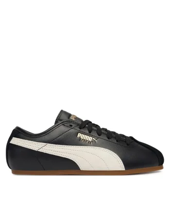 Tenisi dama,  piele naturala, negru, textil