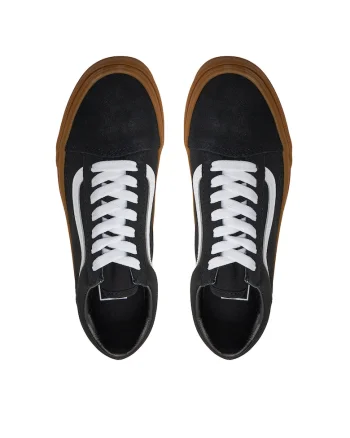 Tenisi unisex,  material textil, negru,