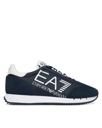 Tenisi barbati,  piele ecologica, albastru, design modern
