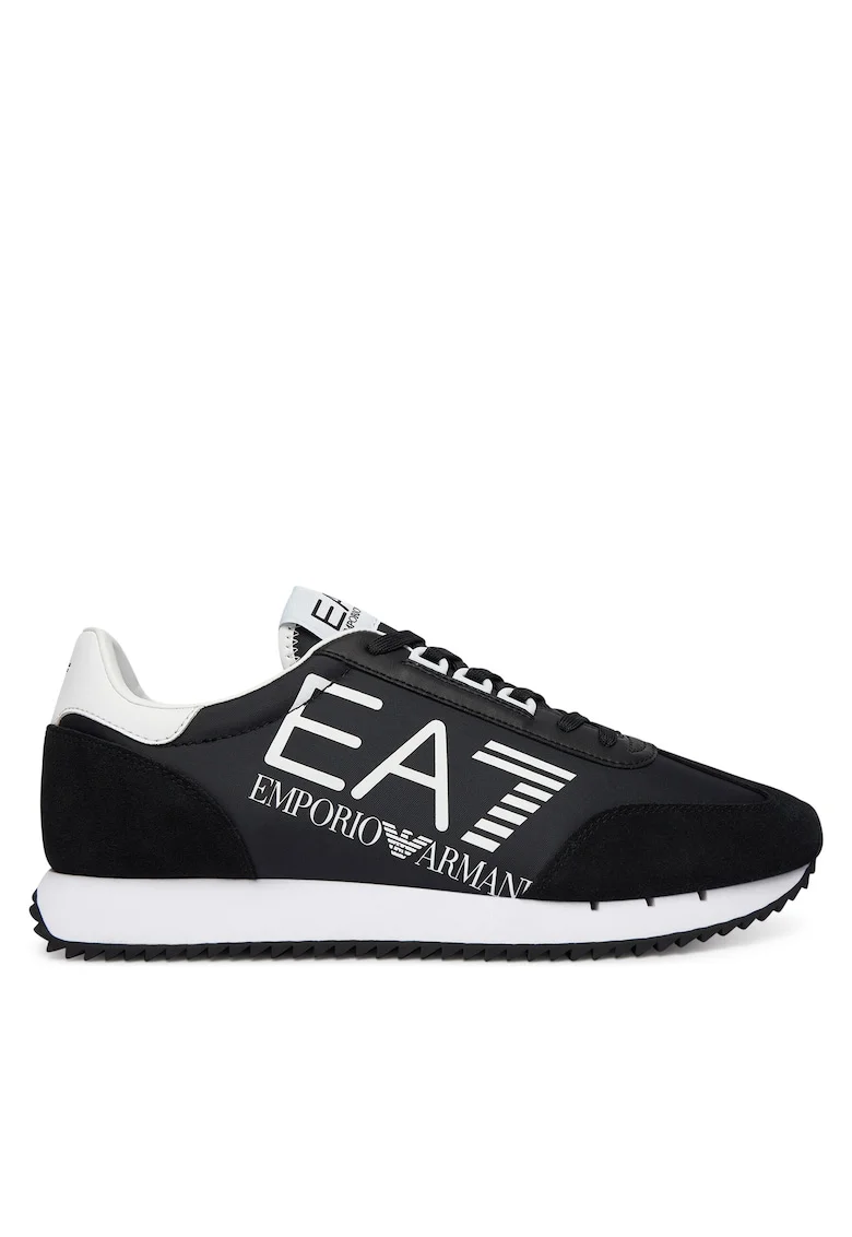 Tenisi barbati,  piele ecologica, negru, confortabili, moderni