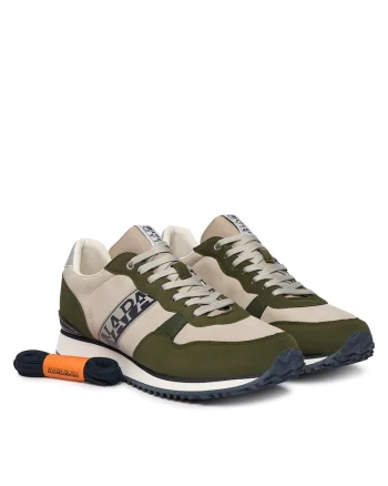 Tenisi barbati,  piele naturala, multicolor, textil