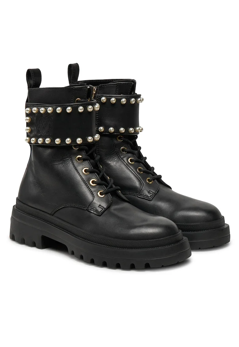 Cizme dama,  piele naturala, negru, design unic, confort de neegalat,