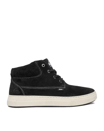 Tenisi barbati,  piele naturala, negru, casual