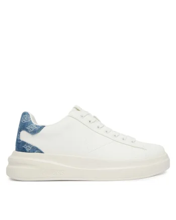 Tenisi dama,  FLJE14LEA12, piele naturala, alb,