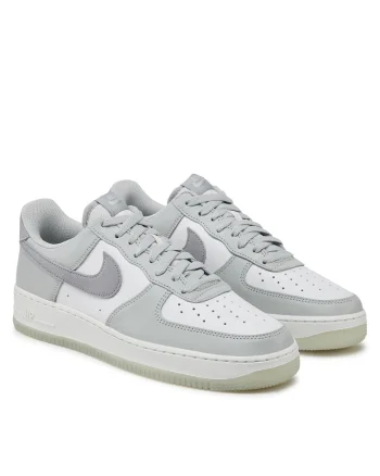 Tenisi barbati,  piele naturala, gri, tehnologie Nike Air