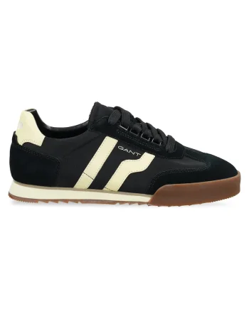 Tenisi barbati,  32633171, piele naturala, negru,