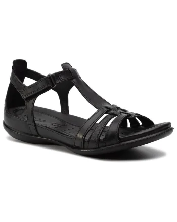 Sandale dama,  piele naturala, negru,