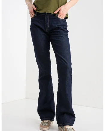 Blugi cu croiala bootcut Eclipse, Bleumarin