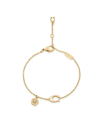 Bransoleta dama,  auriu, plastic, One Size INTL