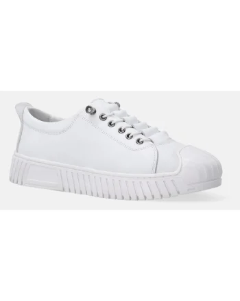 Pantofi sport din piele cu varful intarit
