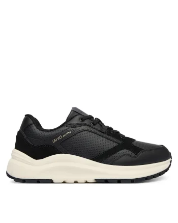 Tenisi barbati,  piele naturala, negru,