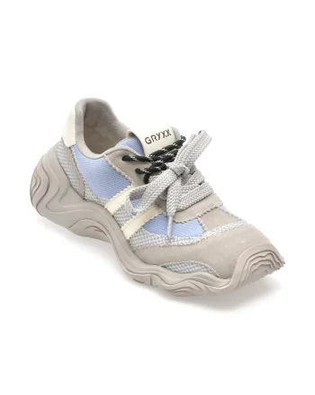 Pantofi sport GRYXX gri, 162312, din material textil
