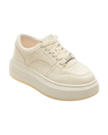 Pantofi sport EPICA albi, 2609, din piele naturala