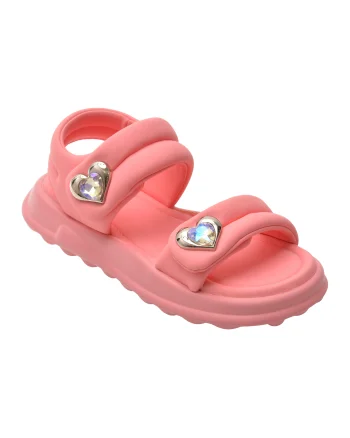 Sandale SELECTION KIDS roz, 6015, din piele ecologica