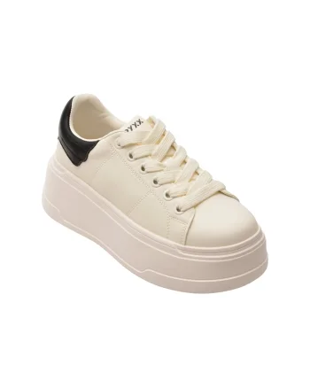 Pantofi sport GRYXX alb-negru, 2608, din piele naturala