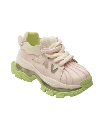 Pantofi sport GRYXX albi, 2027, din piele naturala