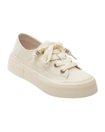 Pantofi sport FLAVIA PASSINI albi, 9086, din piele naturala