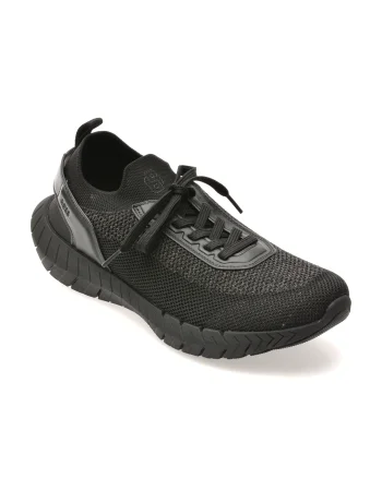 Pantofi sport BOSS negri, 2620, din material textil