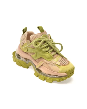 Pantofi sport GRYXX verzi, 666128, din material textil