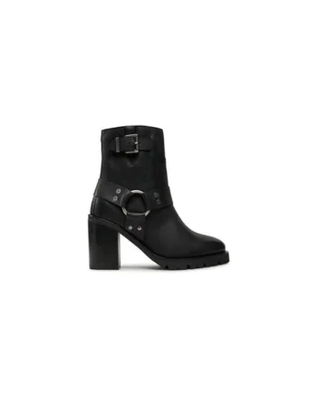 Ghete dama  304418495, Piele naturala, Negru, Negru
