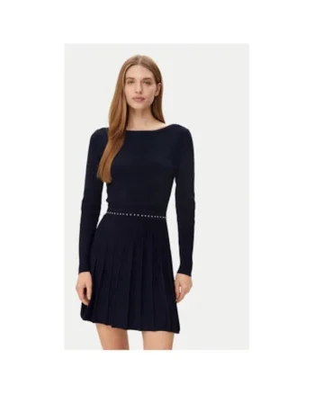Rochie dama,  305253453, Viscoza/Poliamida, Albastru, Albastru
