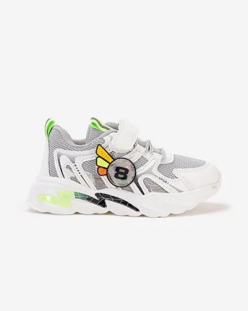 Adidasi baieti Disrup A V2 albi