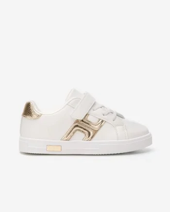 Sneakers copii Wimbo albi