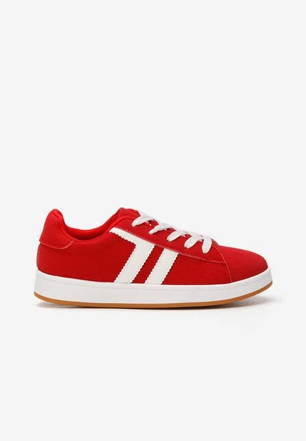Sneakers baieti Keneth rosii