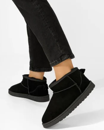 Ghete dama piele Annisia negre