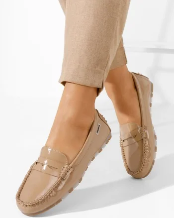 Mocasini dama Luminia kaki