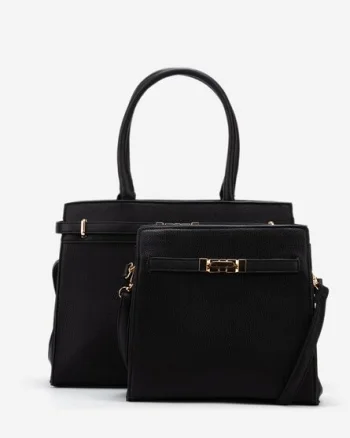 Geanta de mana Silena neagra