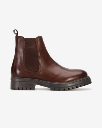 Ghete barbati piele Zarion maro