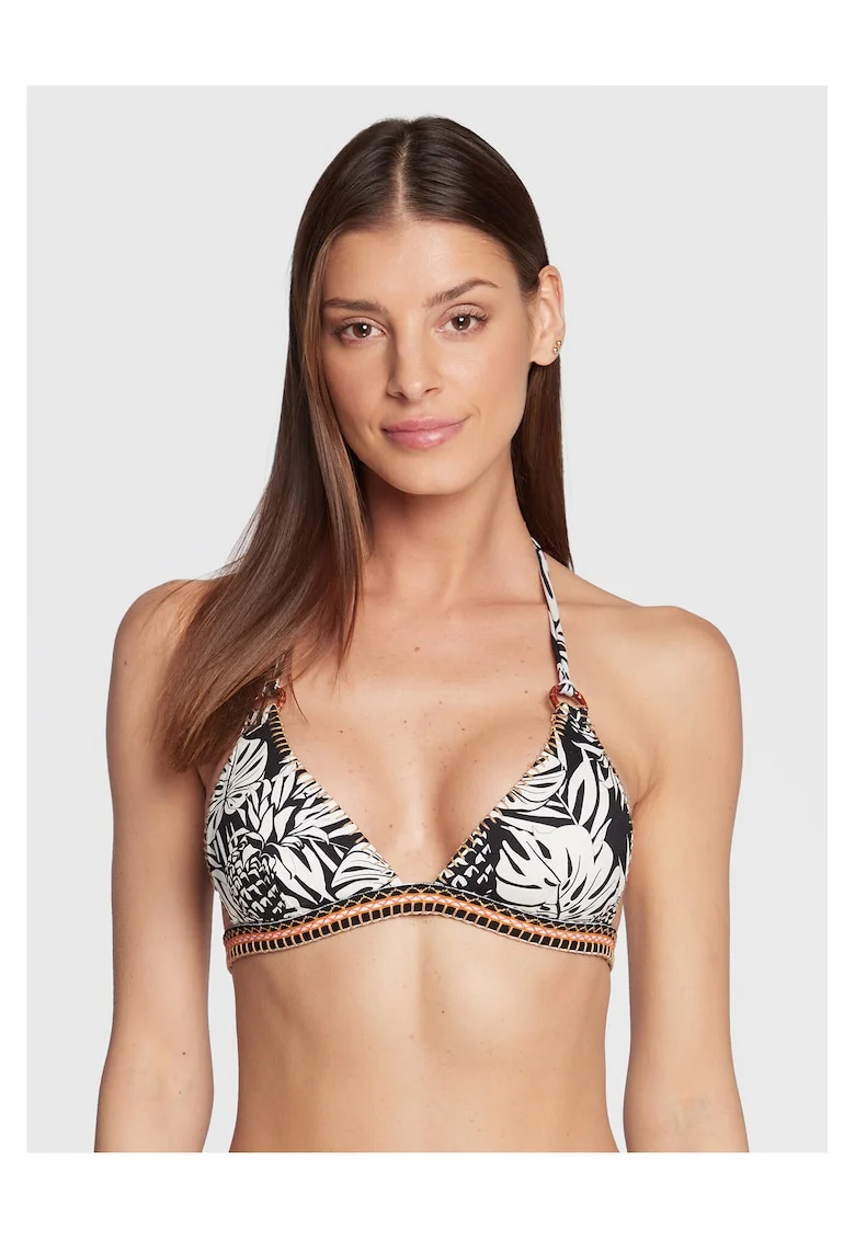 Costum de baie dama,  top bikini, colorat, poliamida,