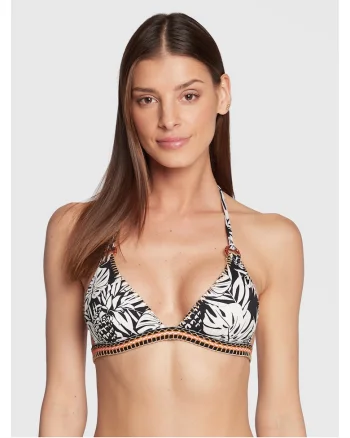 Costum de baie dama,  top bikini, colorat, poliamida,