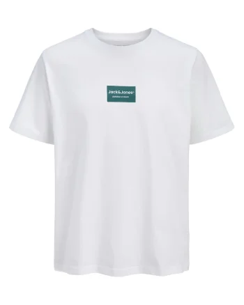 Tricou barbati,  bumbac, alb simplu