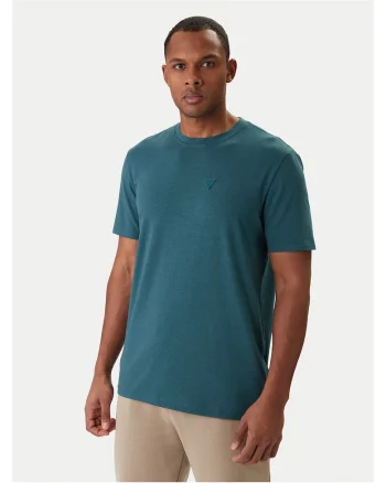 Tricou barbati,  verde, bumbac-modal-elastan