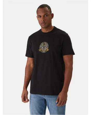 Tricou barbati,  bumbac organic, negru