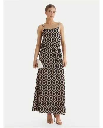 Rochie de vara,  viscoza, Negru